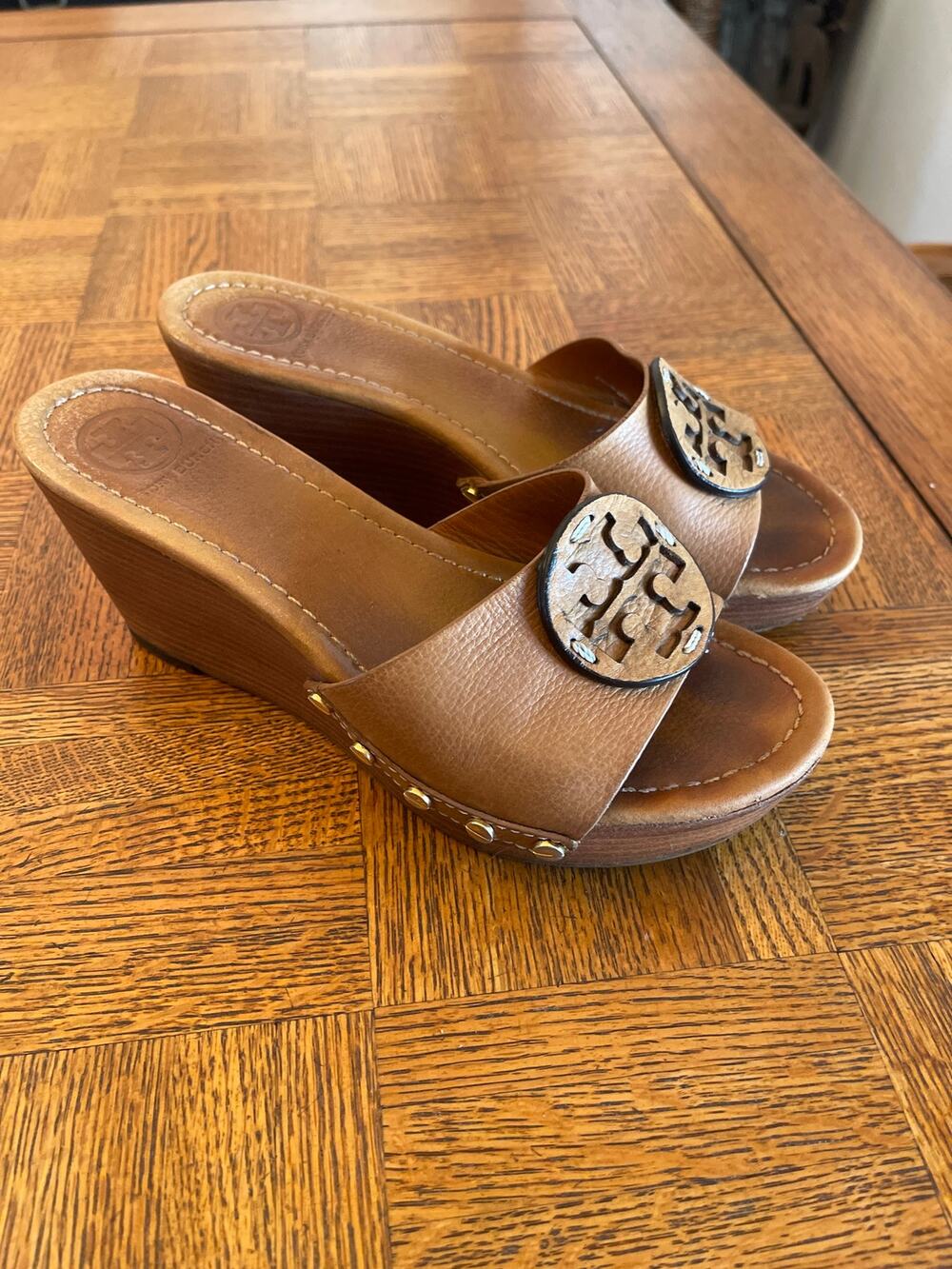 Tory Burch Patti (or Patty) wedge slide size 7.5